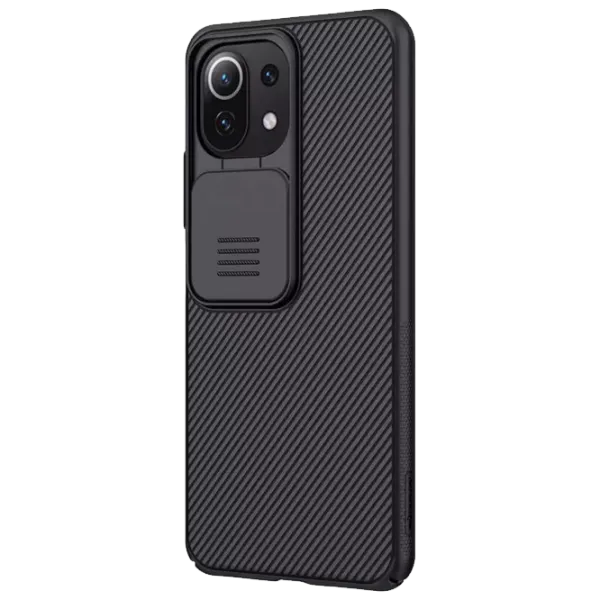 Husă pentru smartphone Xiaomi Mi 11 Lite/ 11 Lite 5G NE Nillkin/ Back/ PC/ Black photo 3