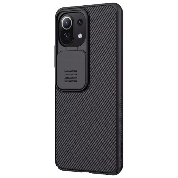 Husă pentru smartphone Xiaomi Mi 11 Lite/ 11 Lite 5G NE Nillkin/ Back/ PC/ Black photo 3
