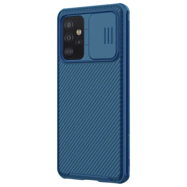 Husă pentru smartphone Samsung Galaxy A52 Nillkin/ PC/ Blue photo 2 Husă pentru smartphone Samsung Galaxy A52 Nillkin/ PC/ Blue photo 2