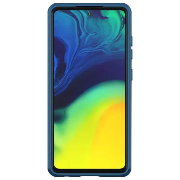 Husă pentru smartphone Samsung Galaxy A52 Nillkin/ PC/ Blue photo 3 Husă pentru smartphone Samsung Galaxy A52 Nillkin/ PC/ Blue photo 3