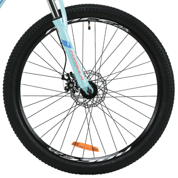 Велосипед Formula Alpina 27.5" 17.5" Алюминий/ Бирюзовый Оранжевый photo 5