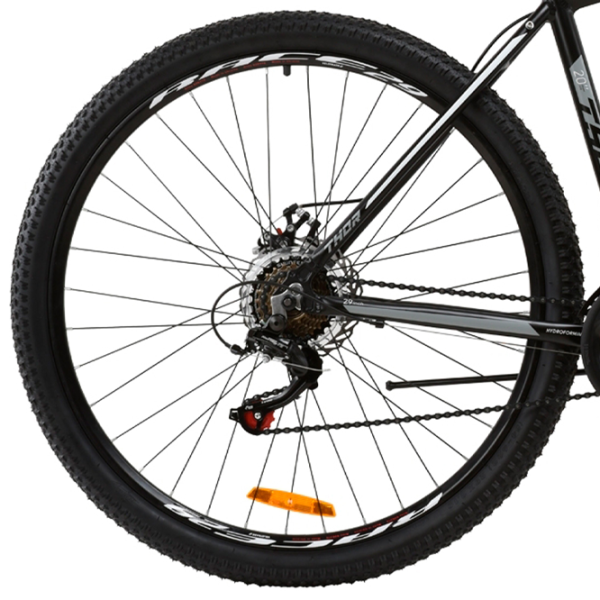 Велосипед Formula Thor 29" 20" Алюминий/ Черный Белый photo 2 Велосипед Formula Thor 29" 20" Алюминий/ Черный Белый photo 2