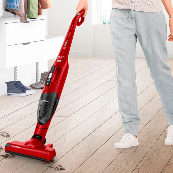 Вертикальный пылесос Bosch BBHF214R Красный photo 6 Вертикальный пылесос Bosch BBHF214R Красный photo 6