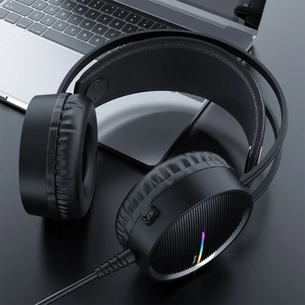 Наушники Hoco W100 Touring Черный Проводная/ Игровой photo 4