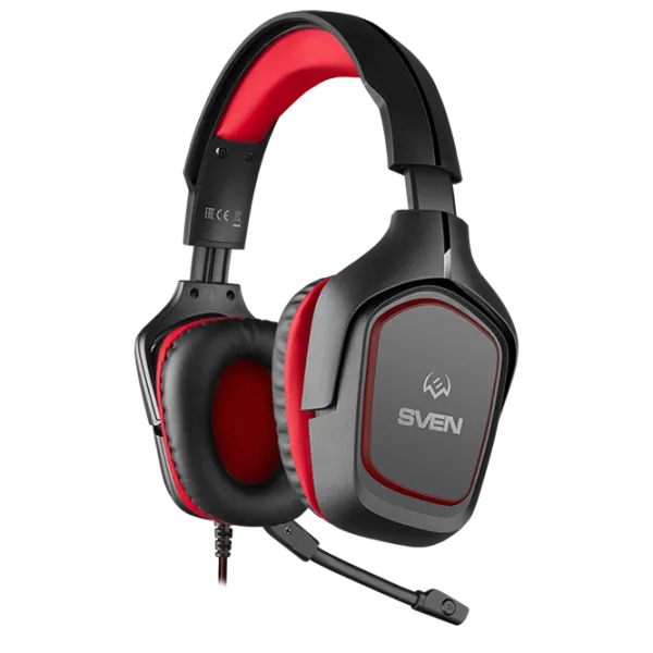 Căști Sven AP-G333MV Red Black Cu fir/ Gaming photo 2