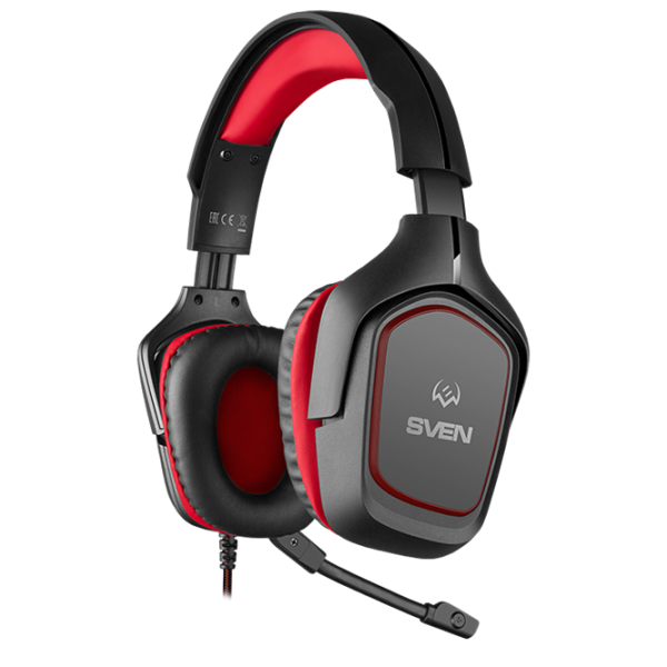 Căști Sven AP-G333MV Red Black Cu fir/ Gaming photo 2