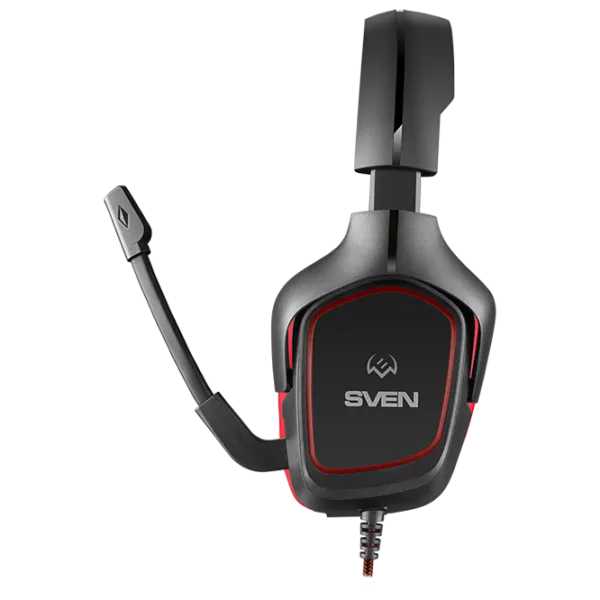 Căști Sven AP-G333MV Red Black Cu fir/ Gaming photo 3