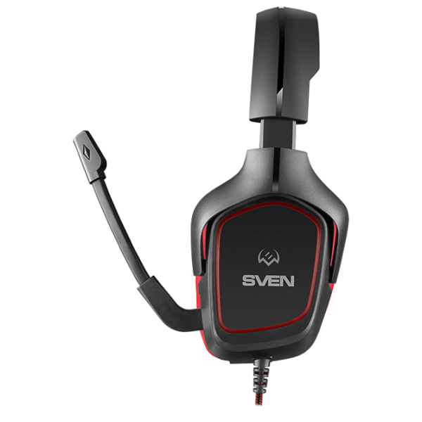 Căști Sven AP-G333MV Red Black Cu fir/ Gaming photo 3