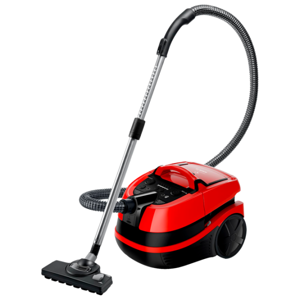 Aspirator cu spălare Bosch BWD421PET 2100 W / Black Red photo 2 Aspirator cu spălare Bosch BWD421PET 2100 W / Black Red photo 2