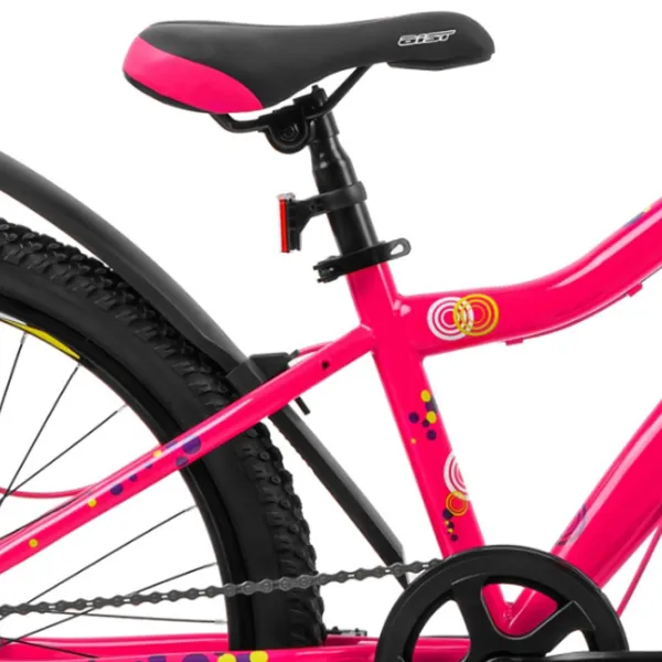 Bicicletă Aist Rosy Junior 24" 24" Aluminiu/ Pink Yellow photo 3