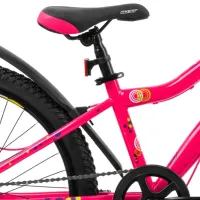 Bicicletă Aist Rosy Junior 24" 24" Aluminiu/ Pink Yellow photo 3