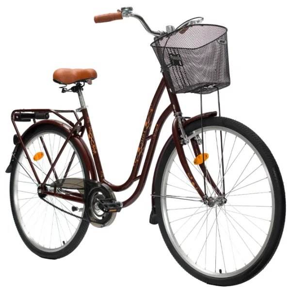 Bicicletă Aist Tango 28" 19" Oțel/ Brown Yellow photo 2