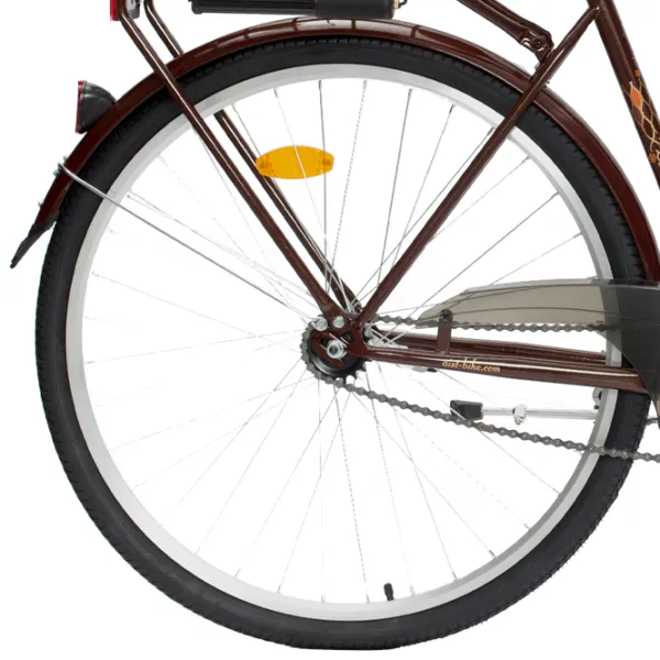 Bicicletă Aist Tango 28" 19" Oțel/ Brown Yellow photo 3