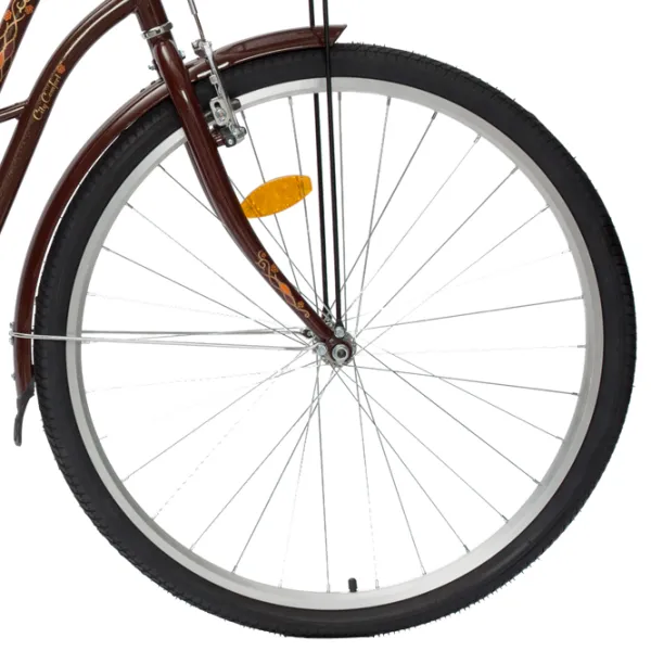 Bicicletă Aist Tango 28" 19" Oțel/ Brown Yellow photo 6