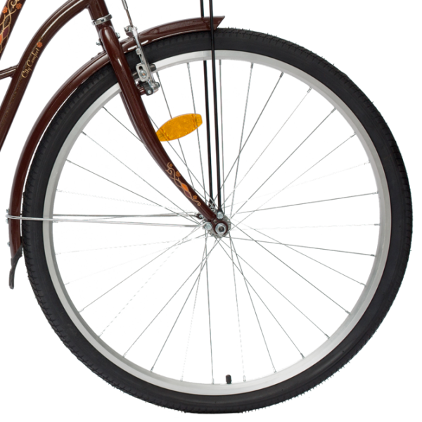 Bicicletă Aist Tango 28" 19" Oțel/ Brown Yellow photo 6