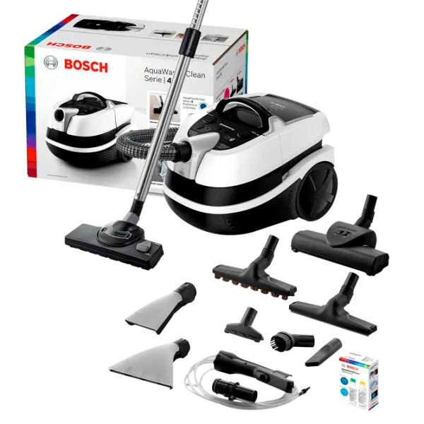 Моющий пылесос Bosch BWD421PRO 2100 Вт / Черный Белый photo 4