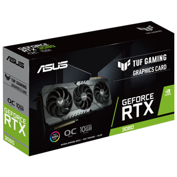 Placă video Asus TUF Gaming GeForce RTX 3080 OC Edition  / 10 GB photo 7