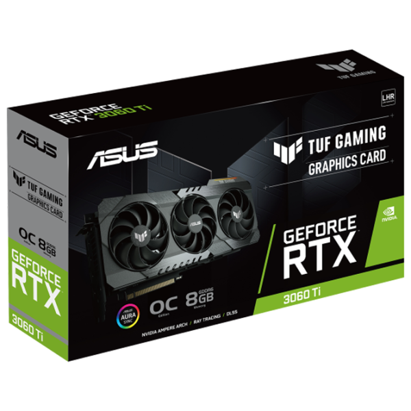 Видеокарта Asus TUF Gaming GeForce RTX 3060 Ti V2 OC PCI Express 4.0 / 8 ГБ photo 10