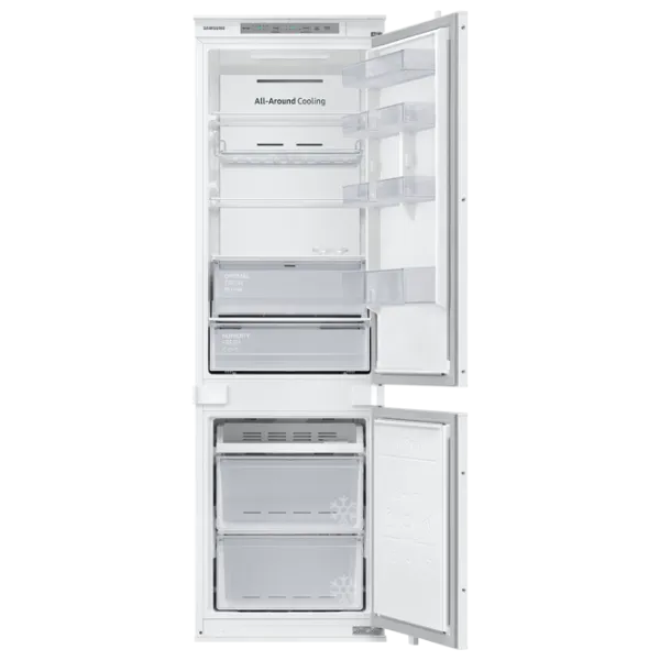 Frigider încorporabil Samsung BRB266050WW/UA cu congelator jos 264 l / 177.5 cm / White photo 3