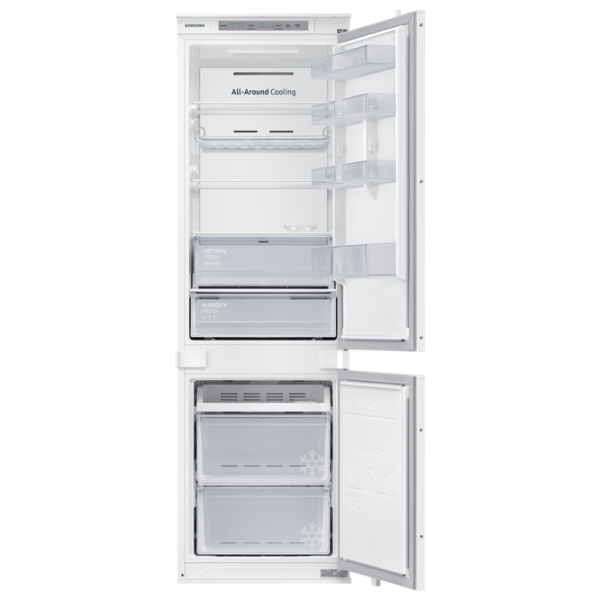 Frigider încorporabil Samsung BRB266050WW/UA cu congelator jos 264 l / 177.5 cm / White photo 3