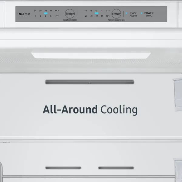 Frigider încorporabil Samsung BRB266050WW/UA cu congelator jos 264 l / 177.5 cm / White photo 5