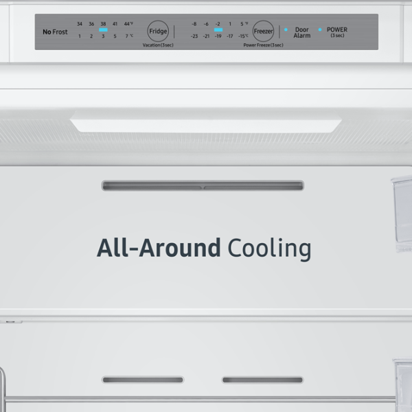Frigider încorporabil Samsung BRB266050WW/UA cu congelator jos 264 l / 177.5 cm / White photo 5