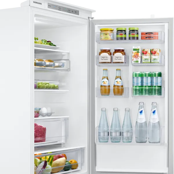 Frigider încorporabil Samsung BRB266050WW/UA cu congelator jos 264 l / 177.5 cm / White photo 7