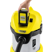 Промышленный пылесос KARCHER WD 3 Battery Premium 1.629-950.0 300 Вт / Желтый photo 4