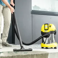 Промышленный пылесос KARCHER WD 3 Battery Premium 1.629-950.0 300 Вт / Желтый photo 7