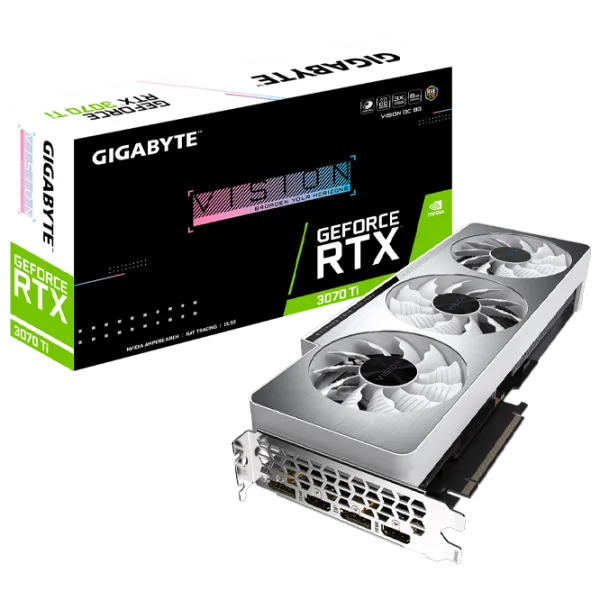 Placă video Gigabyte GeForce RTX 3070 Ti VISION OC 8G PCI Express x16 4.0 / 8 GB photo 8 Placă video Gigabyte GeForce RTX 3070 Ti VISION OC 8G PCI Express x16 4.0 / 8 GB photo 8