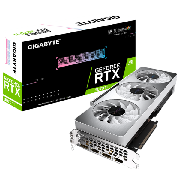 Placă video Gigabyte GeForce RTX 3070 Ti VISION OC 8G PCI Express x16 4.0 / 8 GB photo 8 Placă video Gigabyte GeForce RTX 3070 Ti VISION OC 8G PCI Express x16 4.0 / 8 GB photo 8