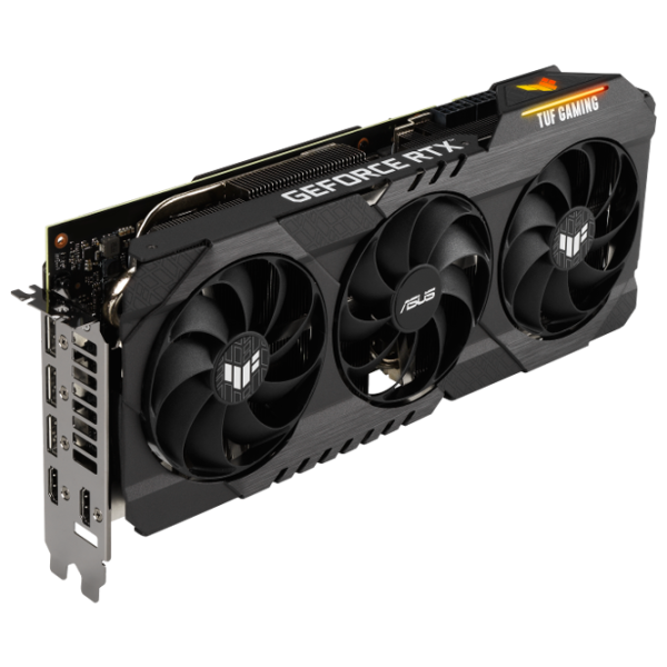Видеокарта Asus TUF Gaming GeForce RTX 3070 Ti OC PCI Express 4.0 / 8 ГБ photo 3 Видеокарта Asus TUF Gaming GeForce RTX 3070 Ti OC PCI Express 4.0 / 8 ГБ photo 3