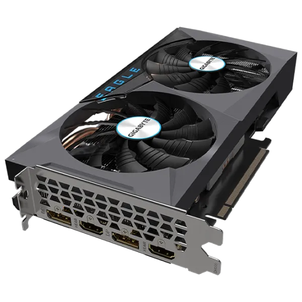 Видеокарта Gigabyte GeForce RTX 3060 EAGLE OC 12G PCI Express x16 4.0 / 12 ГБ photo 4 Видеокарта Gigabyte GeForce RTX 3060 EAGLE OC 12G PCI Express x16 4.0 / 12 ГБ photo 4