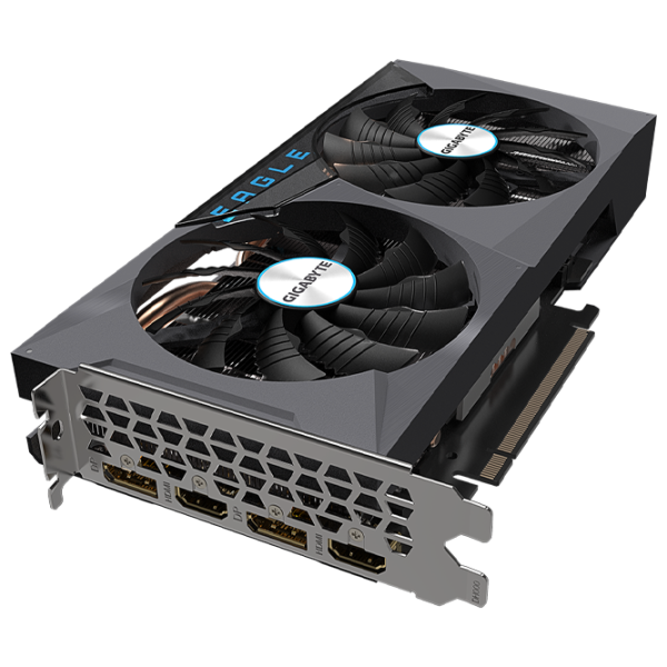 Видеокарта Gigabyte GeForce RTX 3060 EAGLE OC 12G PCI Express x16 4.0 / 12 ГБ photo 4 Видеокарта Gigabyte GeForce RTX 3060 EAGLE OC 12G PCI Express x16 4.0 / 12 ГБ photo 4