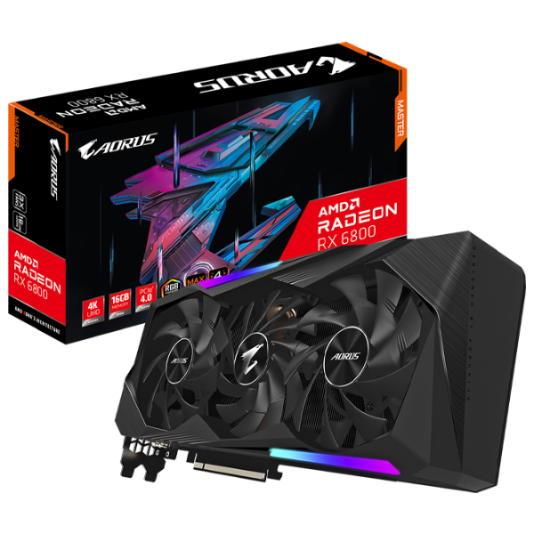 Placă video Gigabyte AORUS Radeon RX 6800 MASTER PCI Express x16 4.0 / 16 GB photo 9 Placă video Gigabyte AORUS Radeon RX 6800 MASTER PCI Express x16 4.0 / 16 GB photo 9