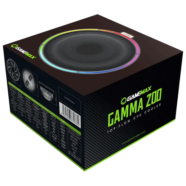 Кулер Gamemax Gamma 200 Гидродинамический/ 1800 об/ мин photo 5 Кулер Gamemax Gamma 200 Гидродинамический/ 1800 об/ мин photo 5