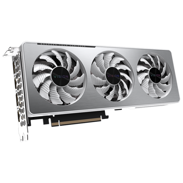 Видеокарта Gigabyte RTX 3060 Vision OC PCI Express x16 4.0 / 12 ГБ photo 2 Видеокарта Gigabyte RTX 3060 Vision OC PCI Express x16 4.0 / 12 ГБ photo 2
