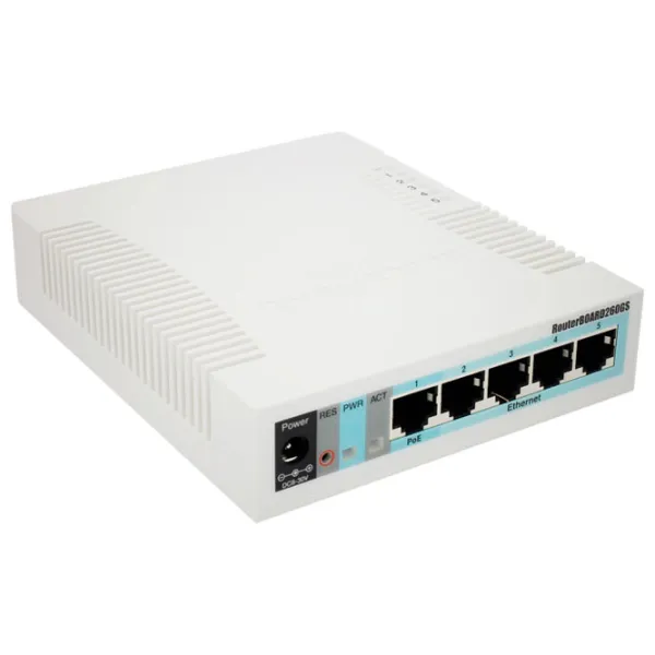 Switch Mikrotik RB260GS White photo 2