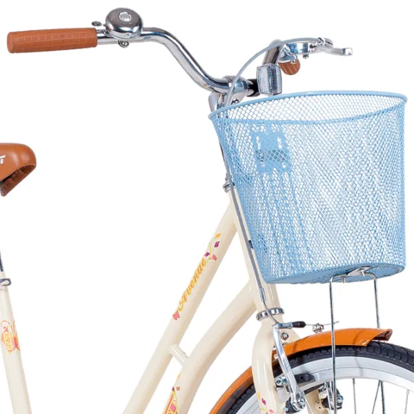 Bicicletă Aist Avenue 26" 17" Oțel/ Beige Orange photo 6