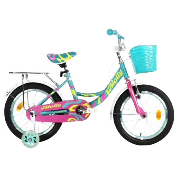 Велосипед Krakken Molly 16" 14" Металл/ Розовый Синий photo 2