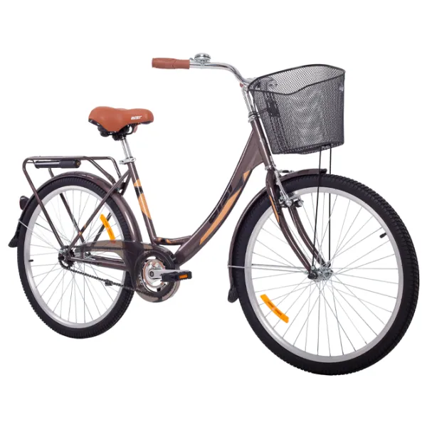 Bicicletă Aist Jazz 26" 26" Oțel/ Brown Black photo 3