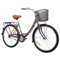 Bicicletă Aist Jazz 26" 26" Oțel/ Brown Black photo 3