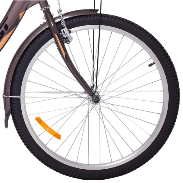 Bicicletă Aist Jazz 26" 26" Oțel/ Brown Black photo 7