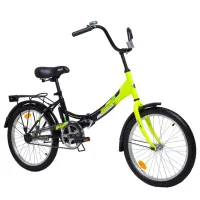 Bicicletă Aist Smart 20" 20" Oțel/ Red Black photo 3