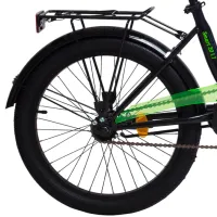 Bicicletă Aist Smart 20" 20" Oțel/ Black Green photo 4