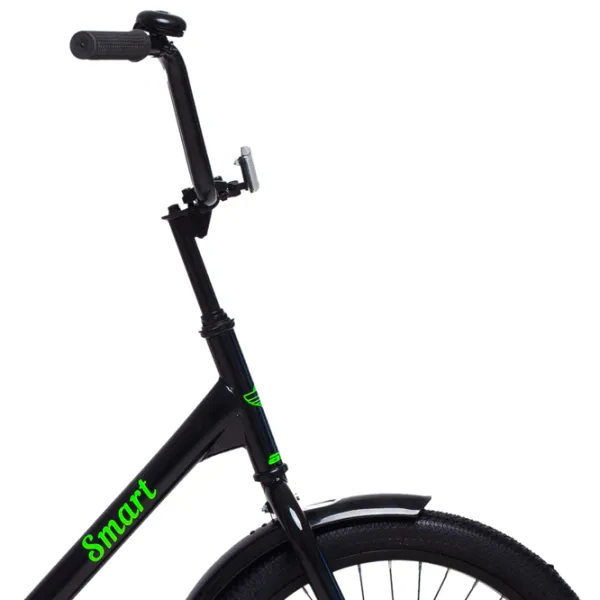 Bicicletă Aist Smart 20" 20" Oțel/ Black Green photo 5
