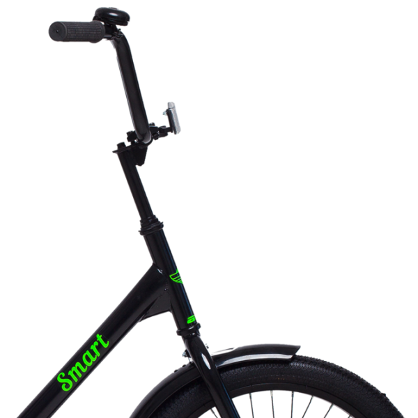 Bicicletă Aist Smart 20" 20" Oțel/ Black Green photo 5