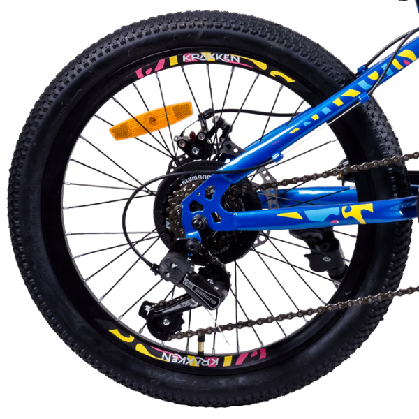 Велосипед Krakken Scully 20" 10" Сталь/ Синий Разноцветный photo 3