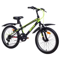 Велосипед Aist Pirate 20" 20" Сталь/ Черный Зелёный photo 2