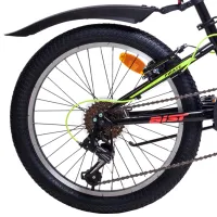 Велосипед Aist Pirate 20" 20" Сталь/ Черный Зелёный photo 3